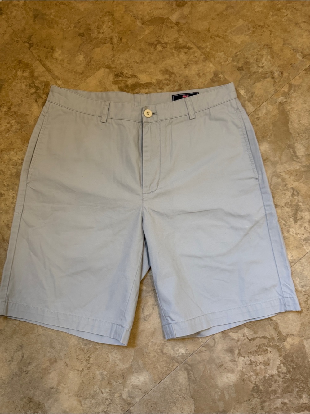 Vineyard Vines Light Blue Flat Front Men's Shorts size 33